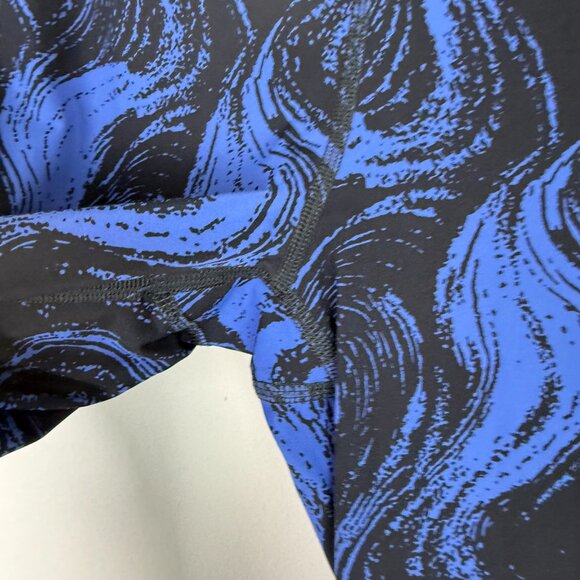 Sweaty Betty Zero Gravity Full Length Leggings Blue Swirl Size 14 - Picture 4 of 13